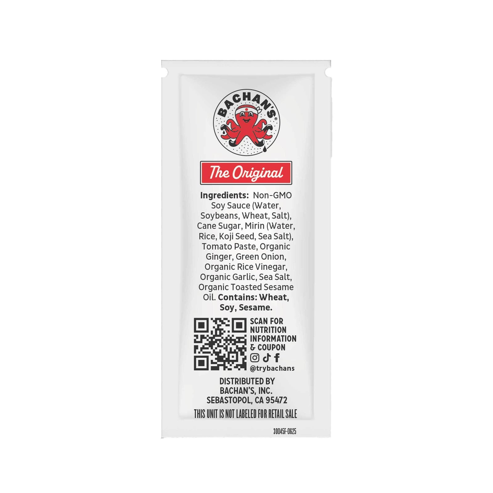 The Original Japanese BBQ Sauce, .35oz - Airy Artisan Sauce Assortment